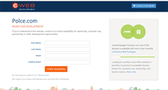 Desktop Screenshot of polce.com